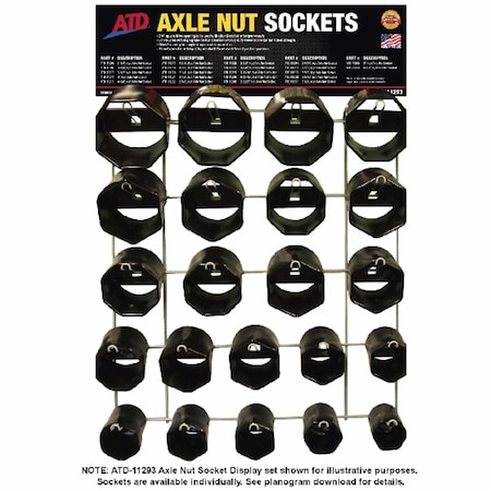 Atd Tools 4 in. Axle Nut Socket ATD-11214