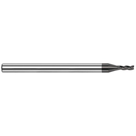 Harvey Tool 0.1406in (9/64) Cutter DIA x 0.4250in L of Cut Carbide Square End Mill for Aluminum Alloys 942309-C4