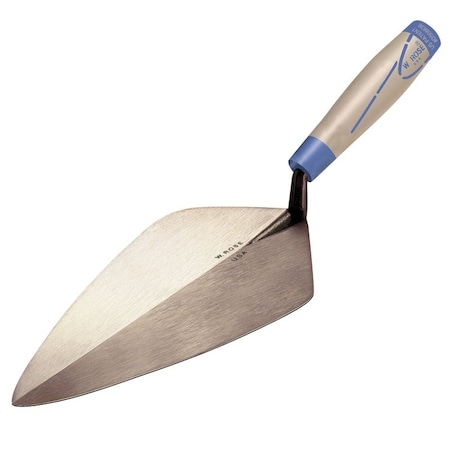Kraft Tool Kraft Tool 10-1/2" Wide London Brick Trowel w/ProForm Soft Grip Handle RO112-10 1/2SH