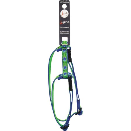 Lupine 1/2'' Woven Pattern Tail Feathers 12 to 20'' H-Style Cat Harness 32672