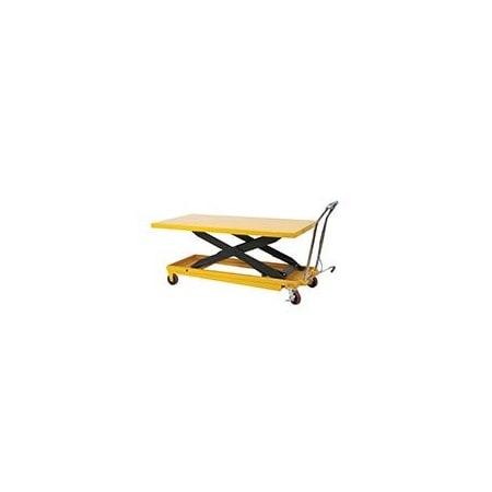 Wesco LONG SCISSOR LIFT TABLE, 80" TABLE TOP, 0"LX0"WX0"H 273230