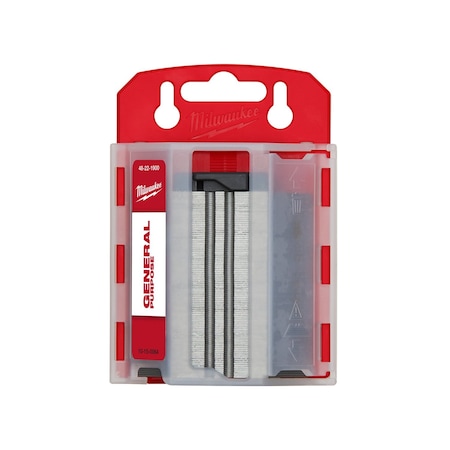 Milwaukee Tool General Purpose Utility Blades with Dispenser, PK100 48-22-1900