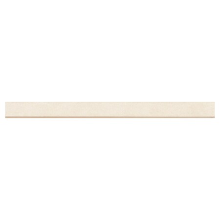 Ackland Gravina Ecru 1.8 in. x 24 in. Concrete Look Matte Porcelain Bullnose Tile Trim, 14PK AKNPTGRAECRU1.8X24M-BN