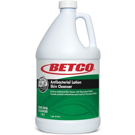 Betco Antibacterial Lotion Skin Cleanser Refill, Tropical Hibiscus Scent, 1 gal, 4PK 1410400