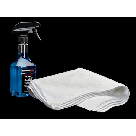 Weathertech White, Microfiber Cleaning Cloth 8AWCC1