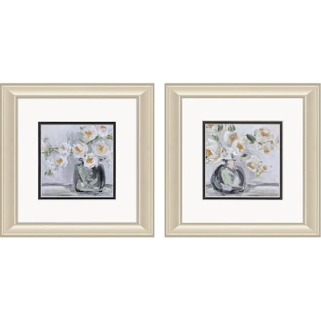 Set Of Two Rendition Rhapsody Gold Framed Wall Art, 2PK