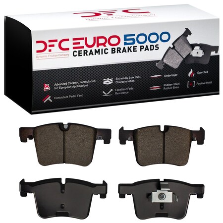 Dfc 5000 Euro Ceramic Disc Brake Pad Set, 1600-1561-00