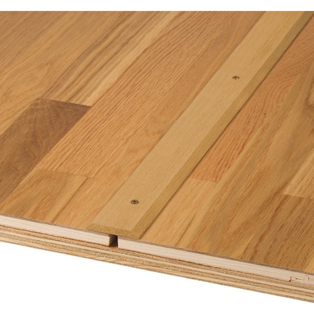 M-D Building Products Building Products 1-3/4'' x 72'' Unfinished Hardwood Seam Binder with Screws 85043