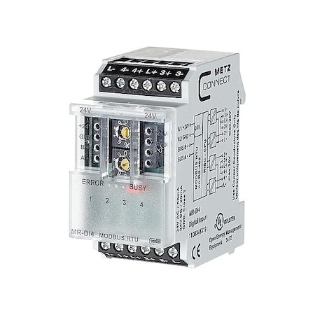 Metz Connect Modbus Module, 4 Inputs, 2 Outputs 1108341319