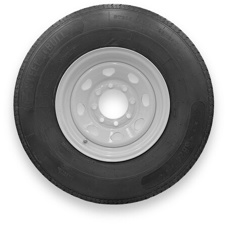 Steelbull - Steel Master ST235/85R16 12 Ply 8 On 6.5 Bolt, White Wheel Assemblies 599373SB