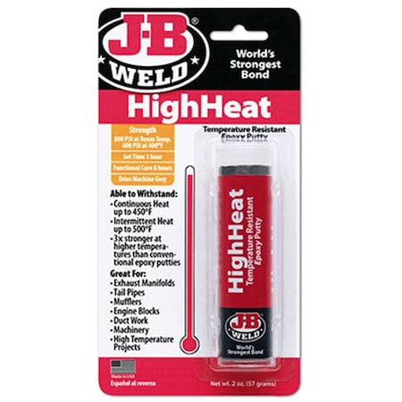 J-B Weld 8297 2 oz. High Heat Epoxy Putty JB573705