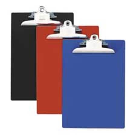 Nature Saver Plastic Clipboard Recycled 1in. Cap 9in.x12.50in. Black NAT01540