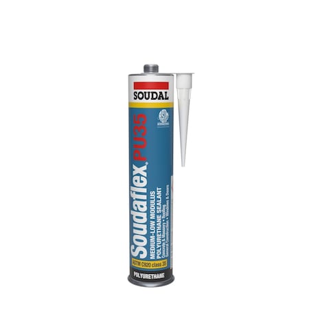 Soudal Usa Soudaflex PU35 High Movement Polyurethane Sealant Adhesive 10.1 oz. Black, 12PK 157898