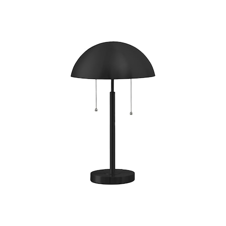 Monarch Specialties Lighting, 20"h, Table Lamp, Black Metal, Contemporary I 9953