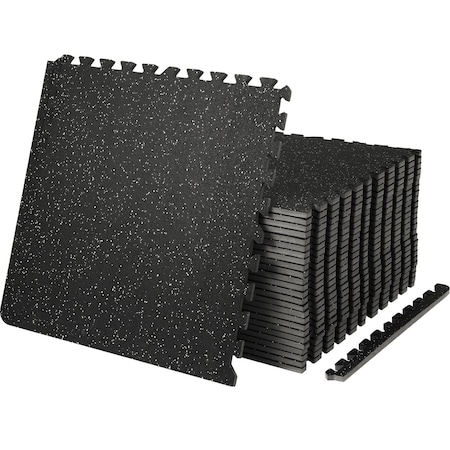 Vevor EVA Interlocking Foam Floor Mats 0.56 in Thickened 25 Pcs Puzzle Tiles, 25PK HRD-HES3310-16