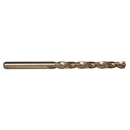 Precision Twist Drill M51CO HSS-E Bronze 135D Taper Length Drill Long ANSI 3/8 in M51CO3/8