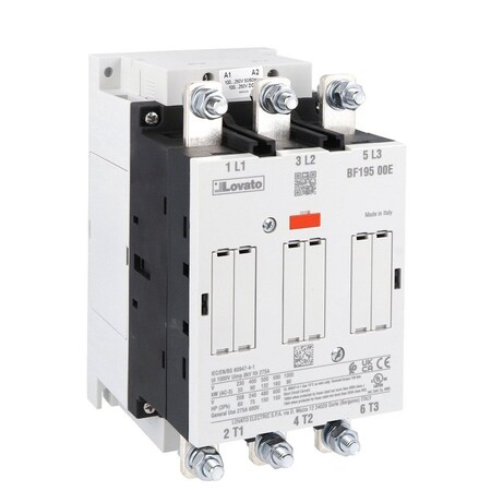 Lovato Three-Pole Contactor Iec Operating Current BF19500E230