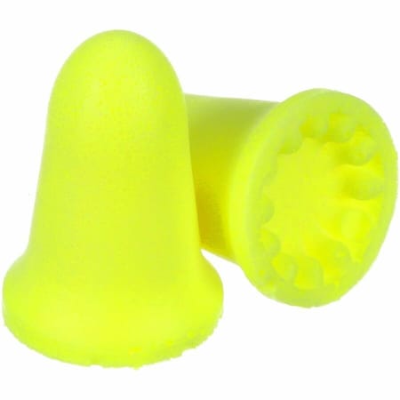 3M E-A-Rsoft FX Disposable Foam Ear Plugs, Bell Shape, 33 dB, Yellow, 200 PK 312-1261