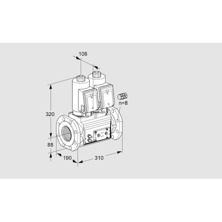 Honeywell Kromschroder VCS780F05NNWSR3E/MMPP/PPPP KS88206745