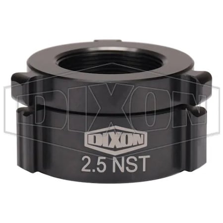 Dixon Style N53 Rocker Lug Adapter, 2-1/2 x 2 in, Female NST NH Swivel x FNPT Rigid N53-25F20T