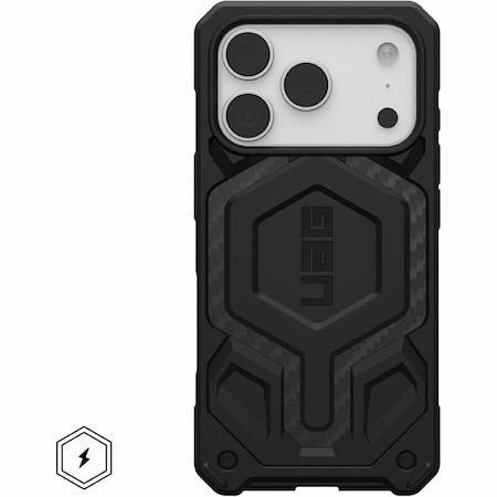 Urban Armor Gear Monarch Pro Case For Apple Iphone 17 Pro - Carbon Fiber 114513114242