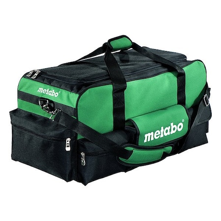 Metabo Tool Bag, Black, Green, Polyester, 10 Pockets 657007000