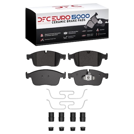 Dfc 5000 Euro Ceramic Disc Brake Pad Set,  1600-1866-01