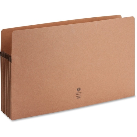 Business Source Expanding File Pocket, Legal Size, Redrope, PK10 BSN65795
