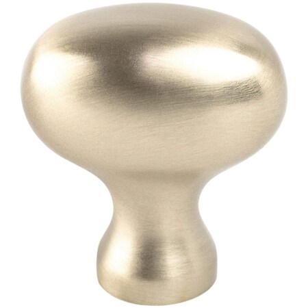 Berenson Transitional Advantage Three Champagne Oval Knob 9137-10CZ-P