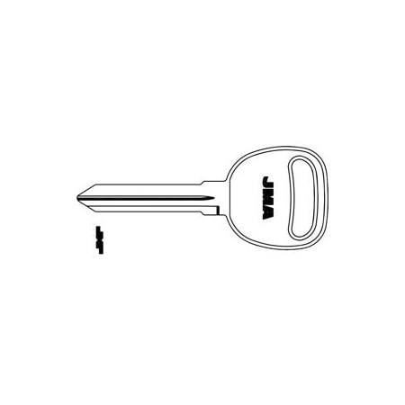 Jma Usa B96 P1110 GM Key Blank, 10PK GM-40-NP