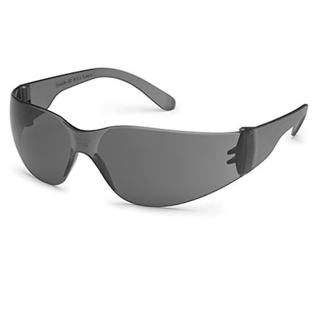 Gateway Safety Safety Glasses, Anti-Fog, Gray Lens, Gray Frame 46X8