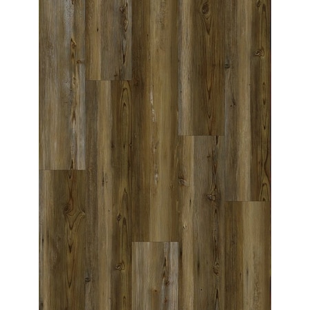 Proselect Design ProFloor Flooring Plank, 48 in L, 7 in W, Stone Plastic Composite/Vinyl, Wilmington Pine, 12PK PF807