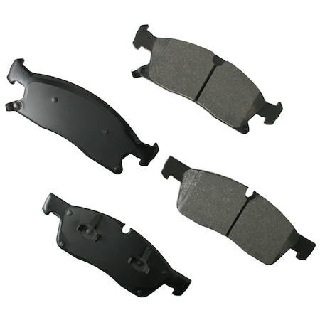 Akebono 12-14 Jeep Gr Cherokee:Front Proact Disk Pad, Act1629A ACT1629A