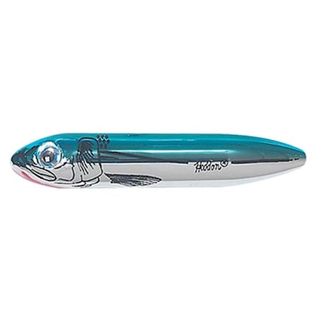 Pradco Lures 3.5 in. Heddon Super Spook Jr 0.5 oz., Chrome Blue HX9236-05