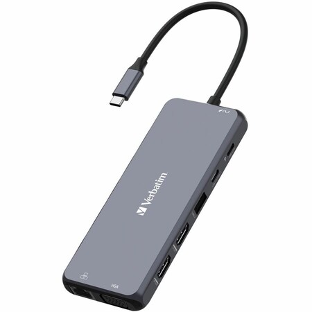 Verbatim Americas VERBATIM PRO MULTIPORT HUB USBC HUB 14PORTS MULTI 10 32154