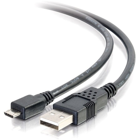 C2G C2G 2m (6ft) USB Cable - USB A to USB Micro B - M/M 27365