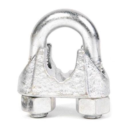 Koch Industries Zinc-Plated Forged Steel Wire Rope Clip 3/8 in. L 070293