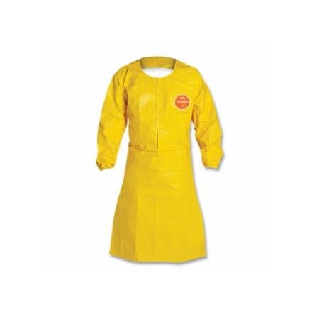 Dupont Tychem QC Apron with Long Sleeves, 28 1/2 in X 45 3/4 in, 25PK 251-QC275B-2X