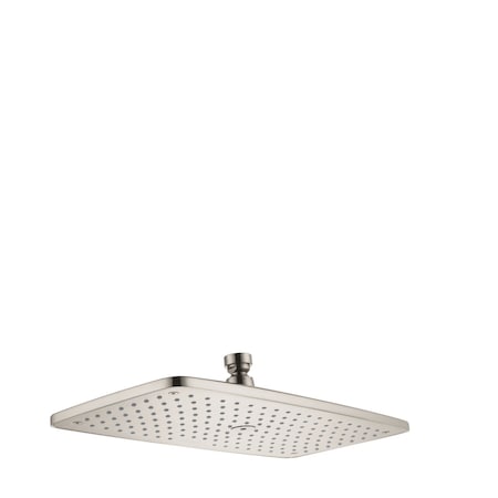 Hansgrohe Raindance E Showerhead 360 1-Jet, 2.5 GPM in Brushed Nickel 27381821