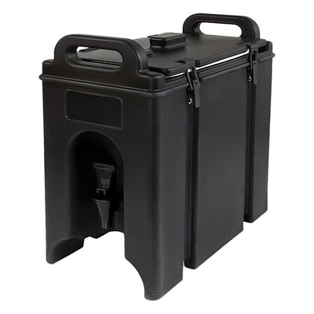 Crestware Beverage Dispenser, Black, 2.5 gal Cap. BEV