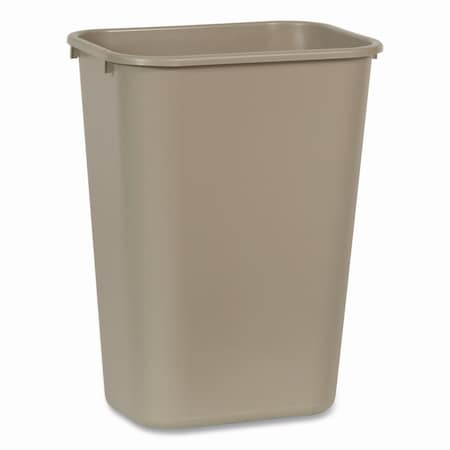 Rubbermaid Commercial 10.25 gal. Rectangular Trash Can FG295700BEIG