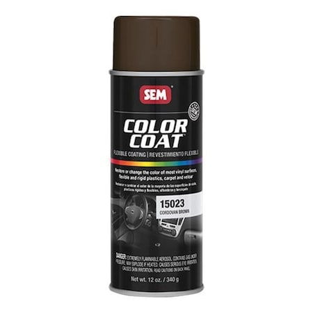 Sem Specialty Flexible Coating, 16 oz, Cordovan Brown, No VOC VOC, 1:10 Mixing, 10 sq-ft Coverage 15023