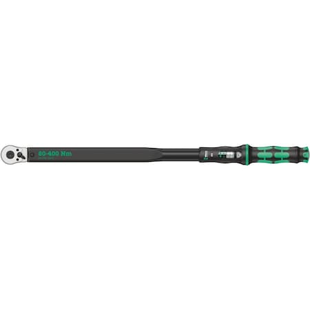 Wera Click-Torque C 5 torque wrench with reversible ratchet, 80-400 Nm, 1/2 in x 80-400 Nm 5075624001
