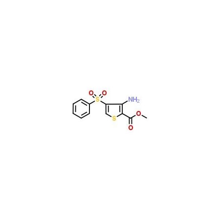 Ak Scientific Methyl 3-amino-4-(benzenesulfonyl)thiophene-2-carboxylate (25mg), CAS 175201-55-5 C220-25mg