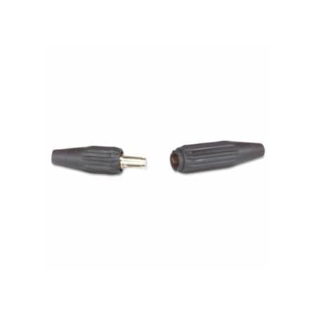 Jackson Safety Quick-Trik Cable Connector, Single Dome-Nose Connection, 1/0 to 2/0 AWG Cap, Male/Female 138-14733