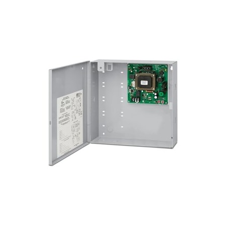 Security Door Controls 1 5A Power Supply Controller, DualVage 12/24DC, Cabinet 12in Wx12in Hx4in D 631RF
