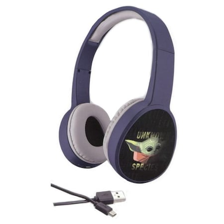 Ihome Star Wars Themed Children's Bluetooth Headphones to stream music wirelessly MDB36