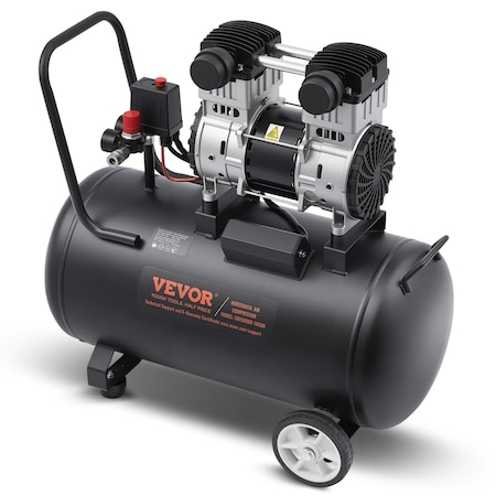 Vevor Air Compressor Compact Portable Oil Free Compressor 15 Gallon 90 PSI FB1500D-221BS-10C60