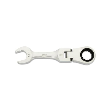 Gearwrench Stubby Flex Combination R, 1/2in 90T, 12Pt 86873
