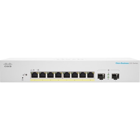 Cisco CBS220 Smart 8-port GE PoE CBS2208PE2GNA